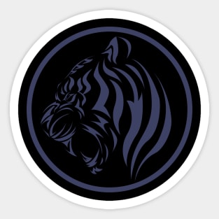 Tiger Tatoo Style Design Sticker